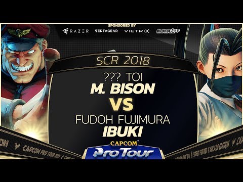 ??? Toi (M. Bison) vs Fudoh Fujimura (Ibuki) - SCR 2018 Day 1 Pools - CPT 2018
