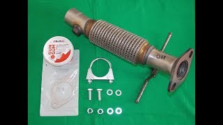 How to fix a broken Ford C-Max / Focus Exhaust Flexi Pipe – Cheap DIY Fix!