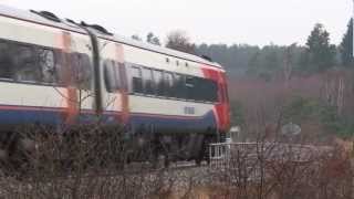 preview picture of video 'Tornado on the Cathedrals Express Salisbury to Norwich 19 December 2011'