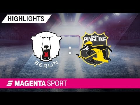 Eisbären Berlin - Krefeld Pinguine | 10. Spieltag, 19/20 | MAGENTA SPORT