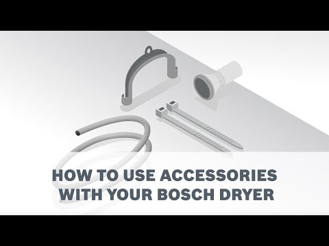 Bosch WMZ20600 priedas džiovyklei video