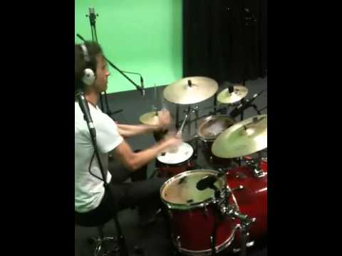 Amazing drumming! Ben crook in the studio