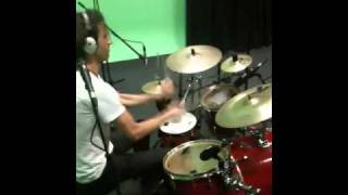 Amazing drumming! Ben crook in the studio