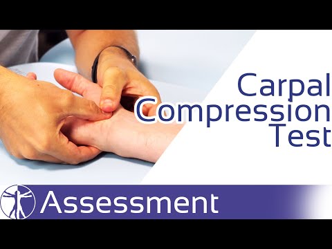 Carpal Compression Test | Carpal Tunnel Syndrome