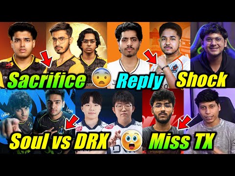 Jonathan Sacrifice for Team 😧 Soul vs DRX 4v4 🤯 Mortal Inventory Worth ! Sensei, Ninja News 