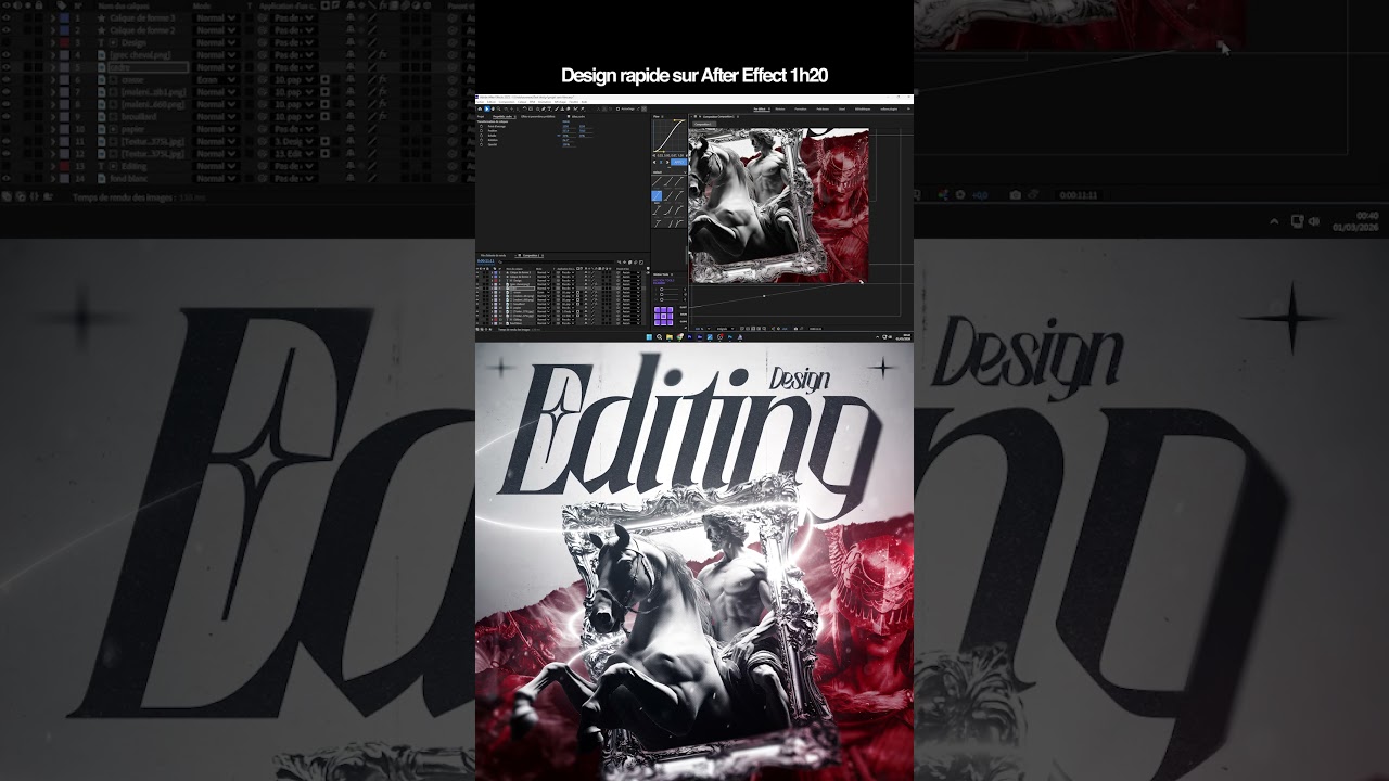 Speed design sur After Effects