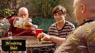 Walt Makes His Son Drink Tequila – Over