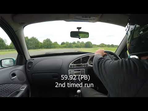 Aintree Sprint -  2nd Timed Run - Ford Puma - 59.92 seconds(New PB)