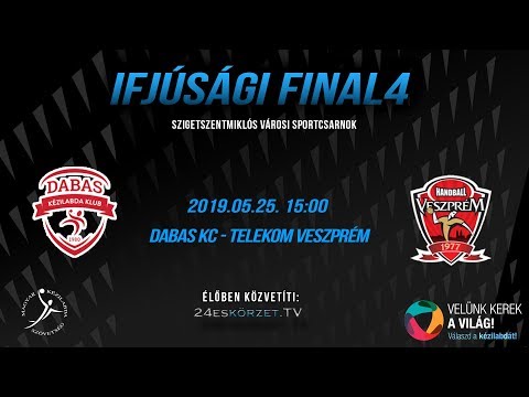 Dabasi KC VSE - Telekom Veszprém Férfi Ifjúsági I. osztály - Elődöntő