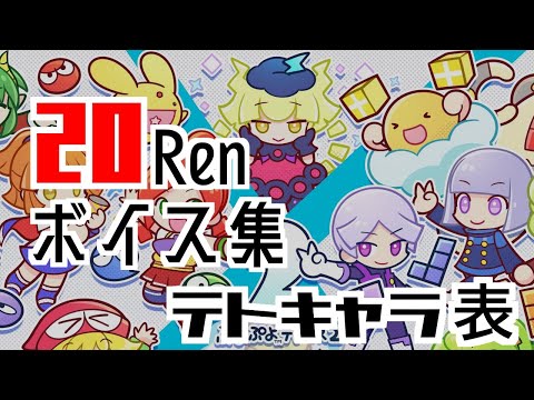 全テトキャラ20REN集