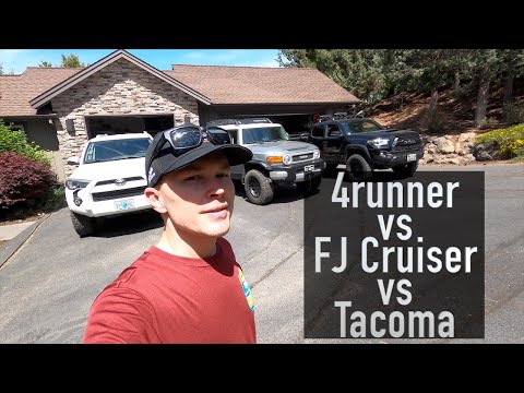 Tacoma vs 4Runner vs FJ Cruiser