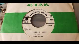 Johnny Horton - The Woman I Need - 1957 Rockabilly - Columbia 4-40919-c