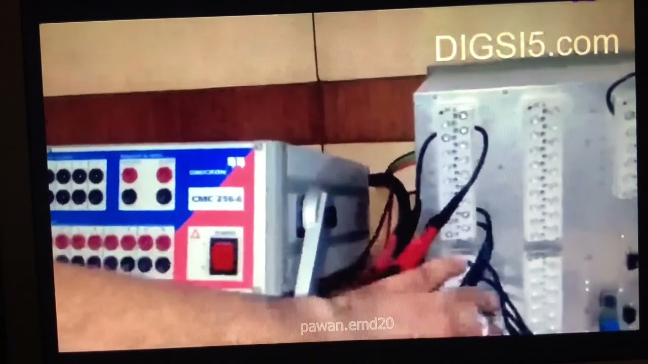 Siemens Relay Training | DIGSI 4 | Wiring Connection #relay #electrical #training