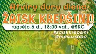 SKC atvirų durų diena 2016 iš DronoSkrydžio