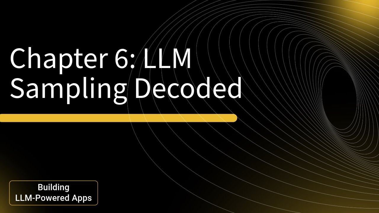 Sampling Methods in LLMs Explained: Chapter 6