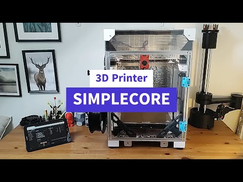 Lets take a look at the SIMPLECORE 3d printer