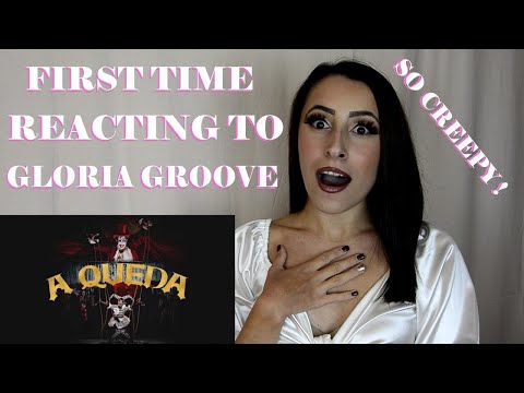 FIRST TIME REACTION TO GLORIA GROOVE - A QUEDA (CLIPE OFICIAL) [ 🇧🇷 Português Subs ]