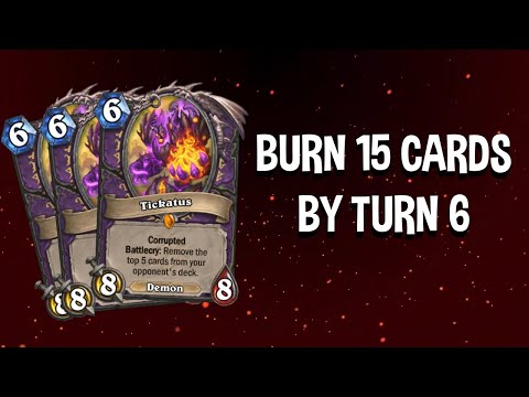Hearthstone - Nobody Expects Triple Tickatus by Turn 6