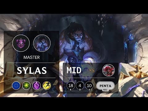 Sylas Mid vs Katarina - EUW Master Patch 9.8