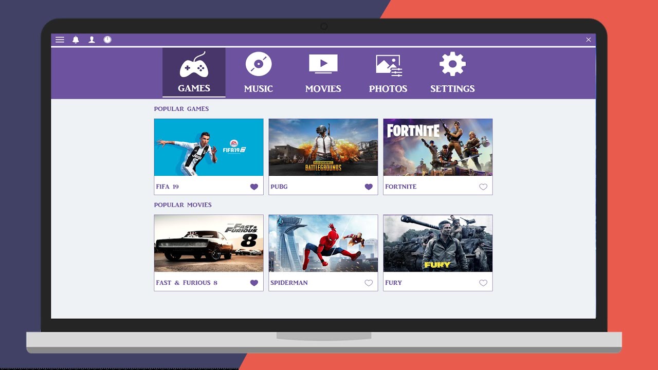 Java Swing GUI: Modern Menu design