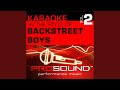 Everybody (Backstreet's Back) (Karaoke Instrumental Track) (In the style of Backstreet Boys)