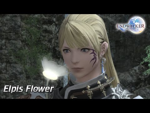Final Fantasy XIV Endwalker- Receiving the Elpis Flower