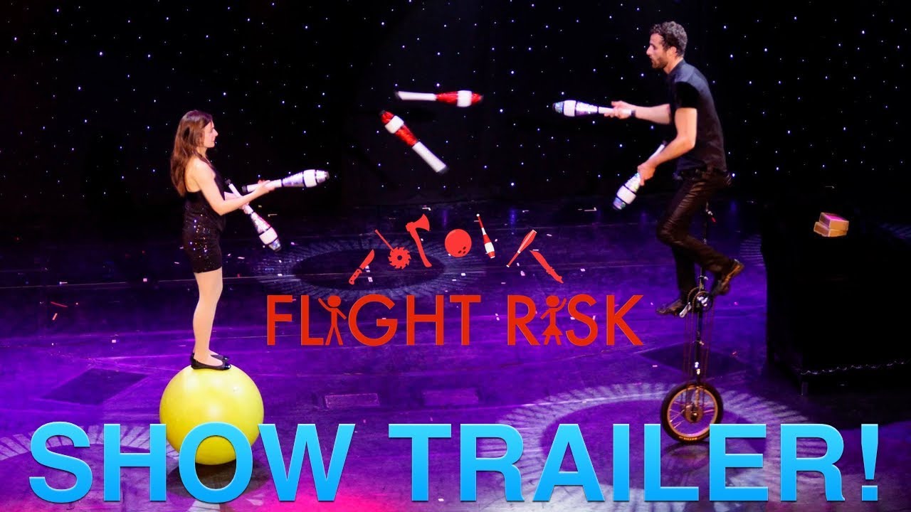 Promotional video thumbnail 1 for Charleston Jugglers | Flight Risk