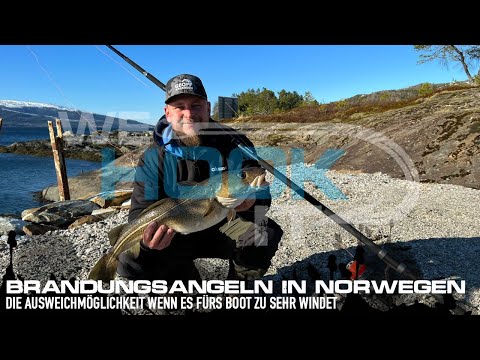 Brandungsangeln in Norwegen / Die Ausweichmöglichkeit wenn es fürs Boot zu sehr windet