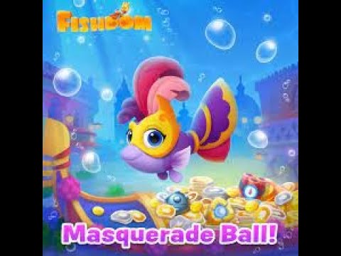 Fishdom Masquerade Ball. iOS app Ads Gameplayer