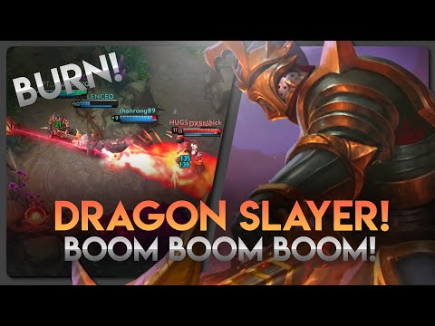 NEW DRAGON SLAYER SAW SKIN😌!! Vainglory 5v5 - Saw |CP| Mid Gameplay