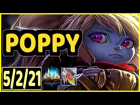 POPPY VS KARMA - 5/2/21 KDA SUPPORT GAMEPLAY CHALLENGER I