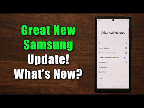 Great New Update for Most Samsung Galaxy Smartphones! - What's New? (New Function Added)