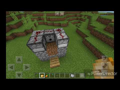 Minecraft  come fare un farm di grano e patate e carote automatica