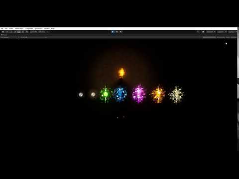 2D Item Drop Effect made in Unity Engine 2020.1.4f1