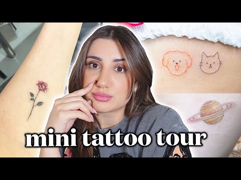 TATTOO TOUR DEI MIEI MINI TATUAGGI 🐶 *domani ne cancello uno*