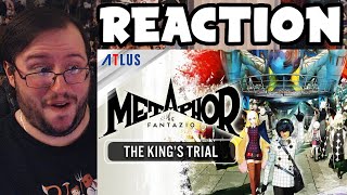 Gor's Metaphor: ReFantazio The King’s Trial Trailer REACTION