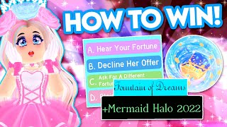 *UPDATED* HOW TO WIN THE SUMMER HALO 2022 IN ROYALE HIGH! Royale High Halo / Fountain Story Answers