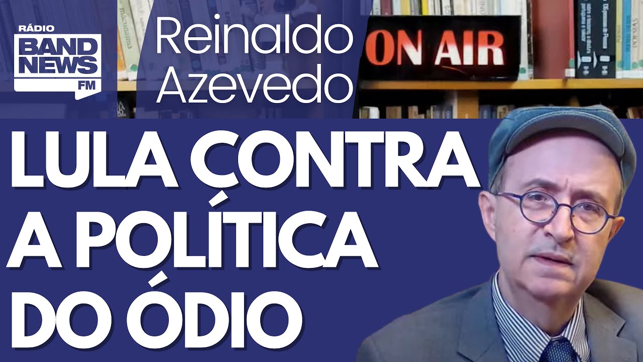 Reinaldo: Lula diz ser alvo da extrema-direita internacional e quer reunião com líderes democráticos