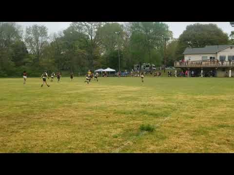 Aspetuck girls win 2 vs Charlotte day 1 . Jenny 2 huge hits and Resse great tackles at end