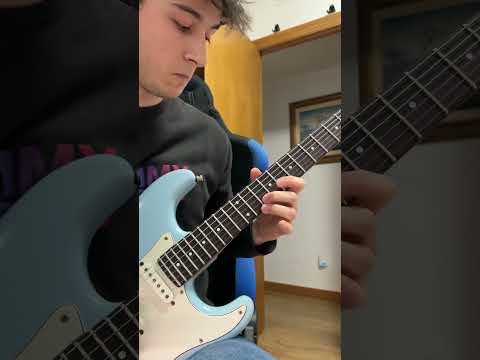 Some guitar noodling #rock #guitarist #guitar #solo
