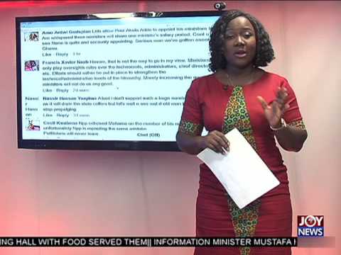 Ministerial Appointments - JoyNews Interactive (15-3-17)