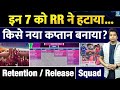 IPL RR Retention Full List Ravindra Jadeja Jaiswal Squad Release Player Full List IPL 2026