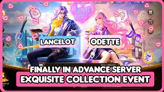 FEBRUARY EXQUISITE COLLECTION EVENT LANCELOT & ODETTE WITH COMPLETE FULL SONG IN ADVANCE SERVER ~ π
