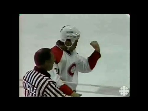 Nordiques - Canadiens rough stuff 4/22/87