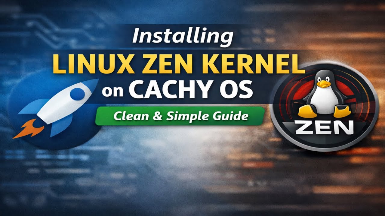Installing Linux Zen Kernel on Cachy OS — Clean & Simple Guide