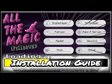 Kjubii - How To Download & Install All the Magic Spellbound for Minecraft