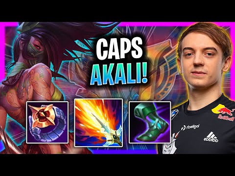 CAPS BRINGS BACK AKALI! G2 Caps Plays Akali Top vs Renekton!  Season 2024