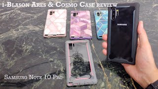 Samsung Note 10 Plus i-Blason Ares & Cosmo Case Review