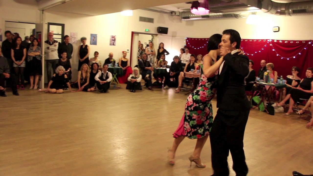 Céline Giordano et Alexis Quezada à la milonga Esta Noche de Luna, Paris
