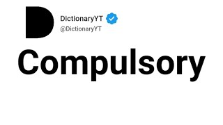 Compulsory Antonyms | Opposite Words 